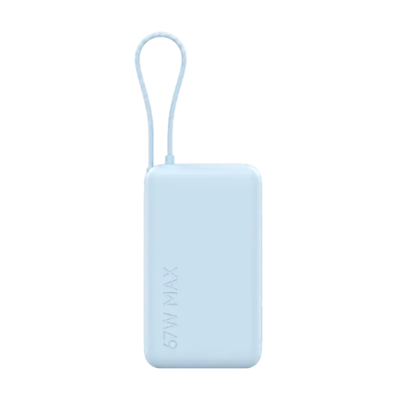 Power Bank Xiaomi 10000mAh 67W (integrisani kabal) Ice Blue