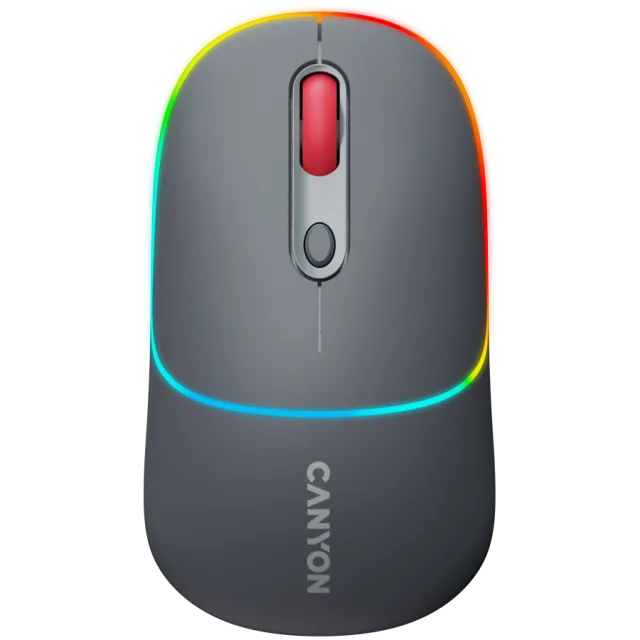 CANYON mouse MW-22 2in1 BT/ Wireless Dark Grey