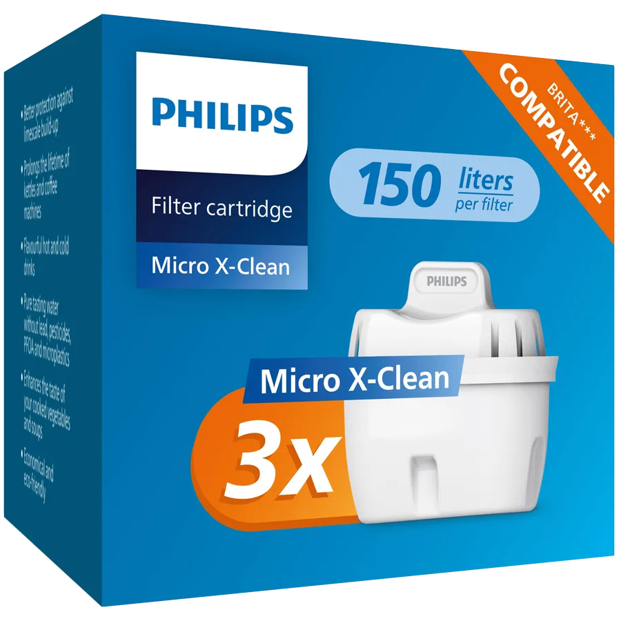 Filter za bokal , kompatibilan sa Brita bokalima PHILIPS AWP211/31 (3 filtera u pakovanju)