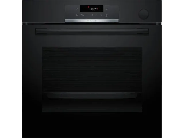 BOSCH pećnica  Serie 4| CRNA, Dodavanje pare,EcoClean,8 programa, A+,AIRFRY