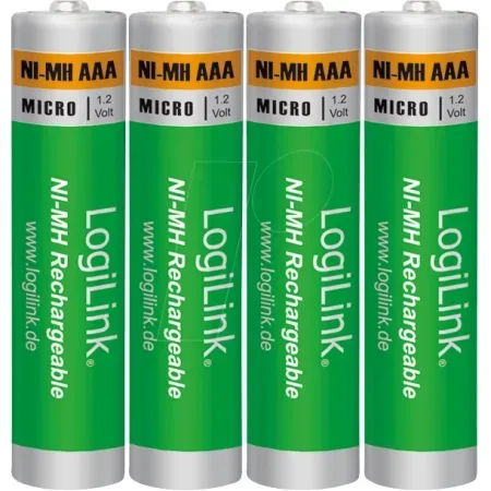 Logilink Baterije AAA Rechargeable LR03RB4 NiMH 1000mAh 4KOM