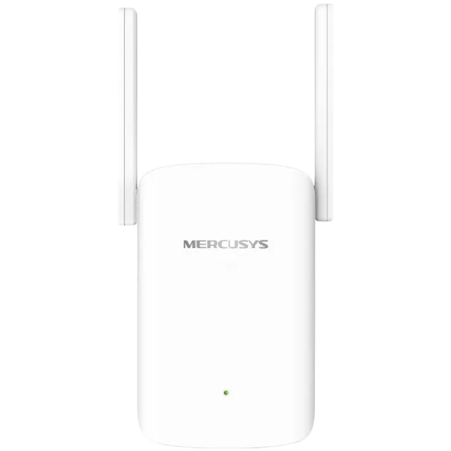 Mercusys ME60X AX1500 Wi-Fi Range Extender, 300 Mbps at 2.4 GHz + 1201 Mbps at 5 GHz, 2×Fixed External Antennas, 1×G Port,Wall Plugged,1024 QAM,OFDMA,MERCUSYS APP,WPS/Reset Button,Range Extender/AP mo