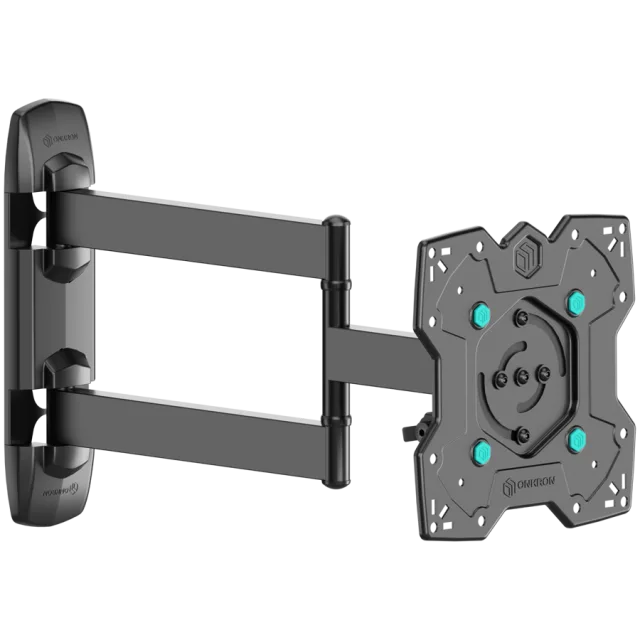 ONKRON Full Motion TV Wall Mount for 17– 43 Inch LCD LED Flat Screens up to 35 kgs, Black