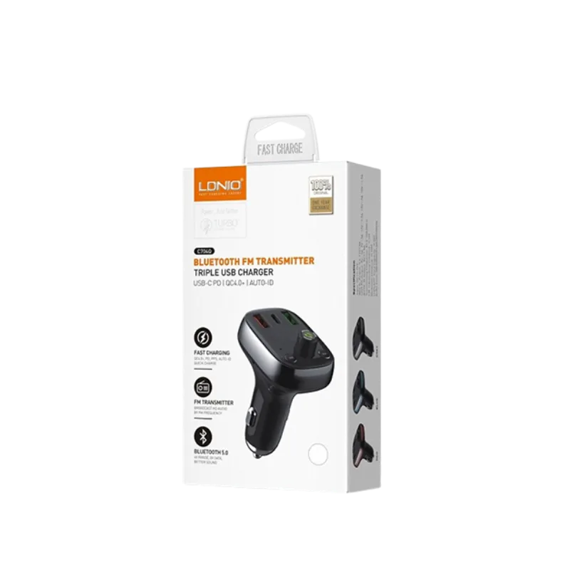 FM Bluetooth transmiter LDNIO C704Q iPhone USB