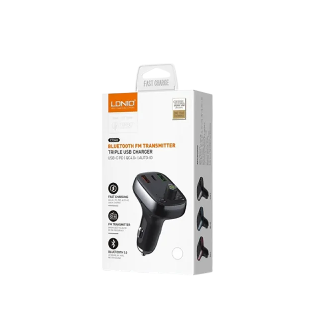 FM Bluetooth transmiter LDNIO C704Q iPhone USB