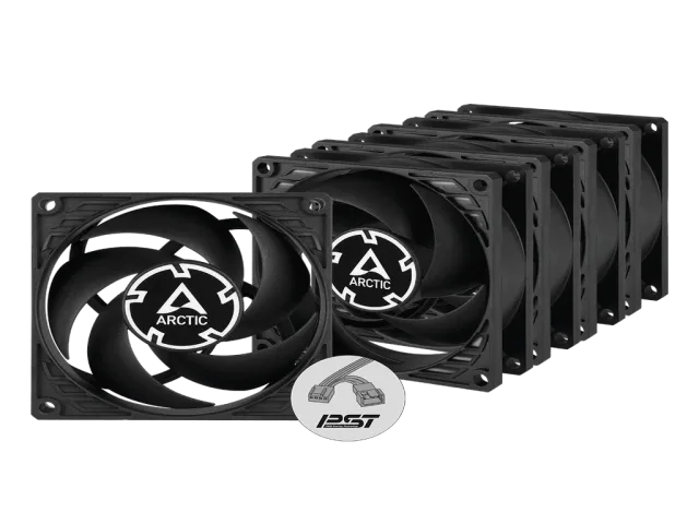 Arctic P8 PWM PST 5-pack fans80mm PWM Fan