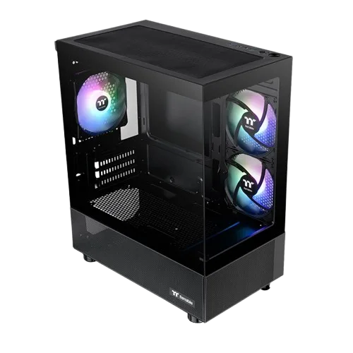 Thermaltake View170 ARGB Microtempered glass, wood, 3xARGBVGA: 340mm, CPU Cooler: 160mm