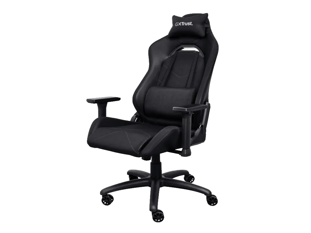 Trust GXT 714 gaming stolica RUYA, crna, udobna, podesiva, ergonomska, eco materijal