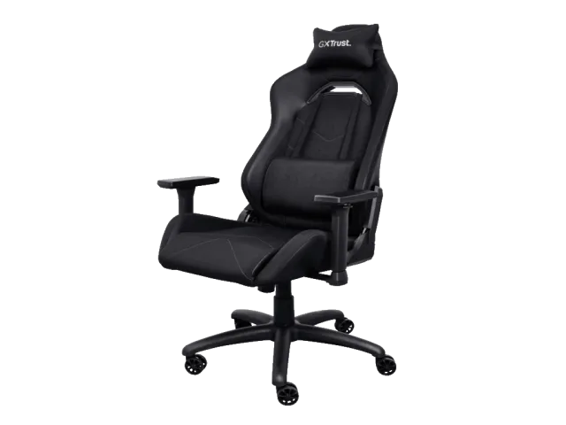 Trust GXT 714 gaming stolica RUYA, crna, udobna, podesiva, ergonomska, eco materijal