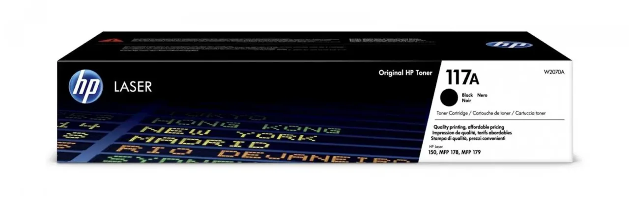 Toner HP black 117A