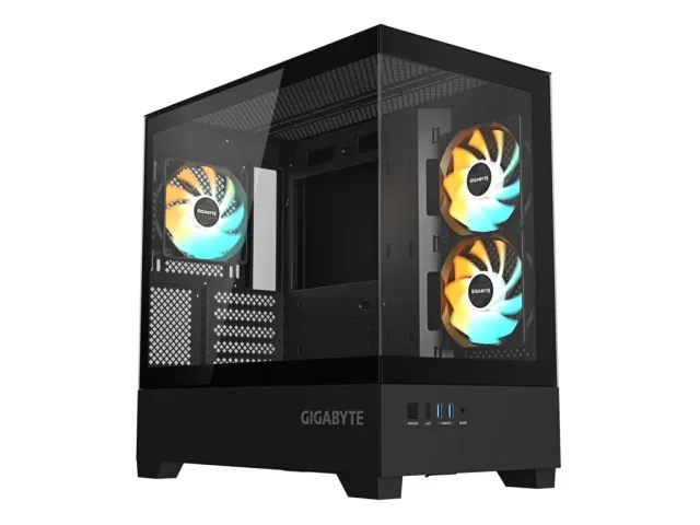 Gigabyte Case GB-C201P Mid-tower, mATX, 3x 120mm ARGB fans