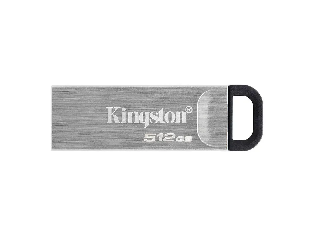 Kingston FD 512GB DTKN USB3.2DataTraveler KysonStylish Capless Metal Case,200MB/s read