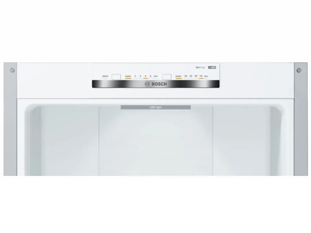 BOSCH Samostojeći Serie 4|No Frost, 203 X 60, INOX H:279L, Z:86L, 203CM, 39dB,