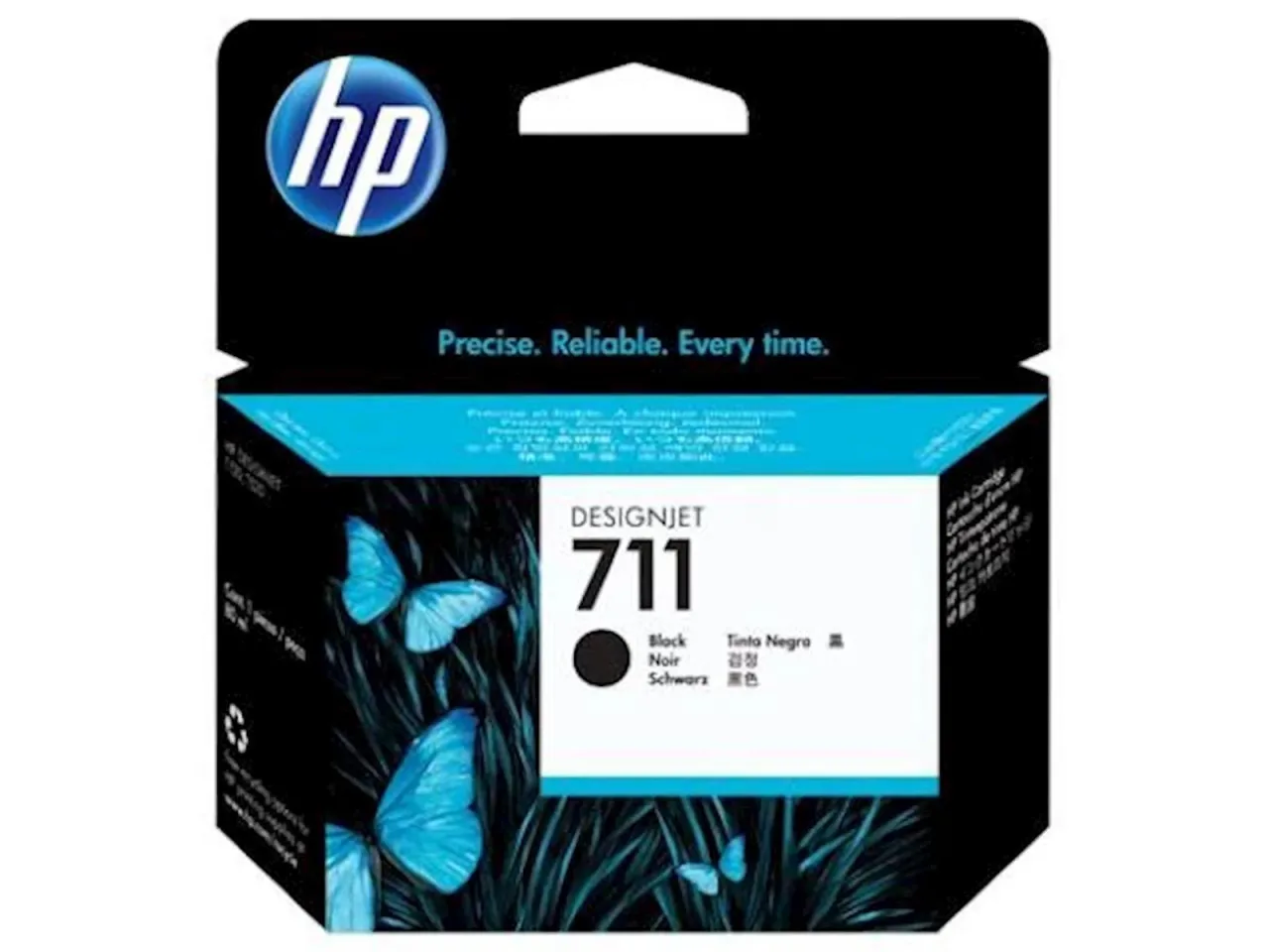 Tinta HP black 711