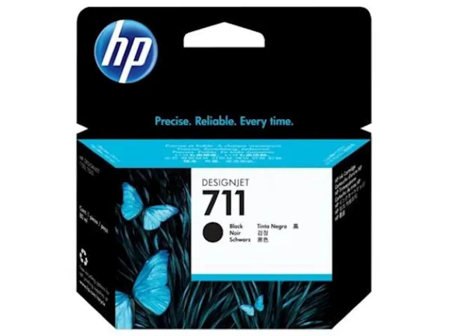 Tinta HP black 711