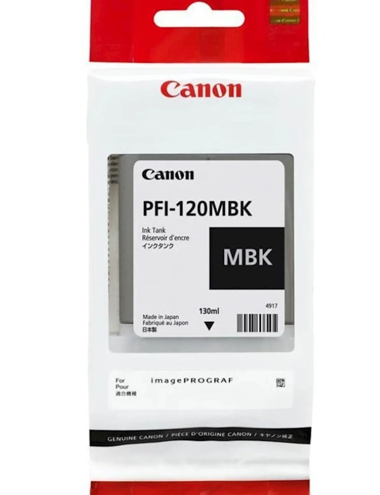 Canon tinta PFI-120 MBK