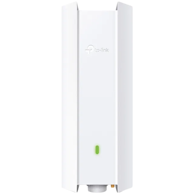 TP-Link EAP610-Outdoor AX1800 Outdoor Dual-Band Wi-Fi 6 Access Point,1× G RJ45 Port,574Mbps at 2.4 GHz + 1201 Mbps at 5 GHz,IP67,4×Internal Antennas,Mesh, Seamless Roaming, MU-MIMO, Band Steering, Bea