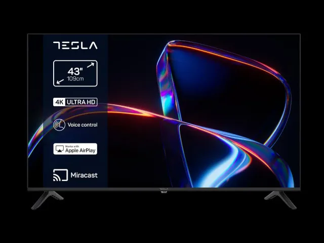TESLA TV 43H665BUV UHD SMART  VIDAA OS  HOTEL MODE