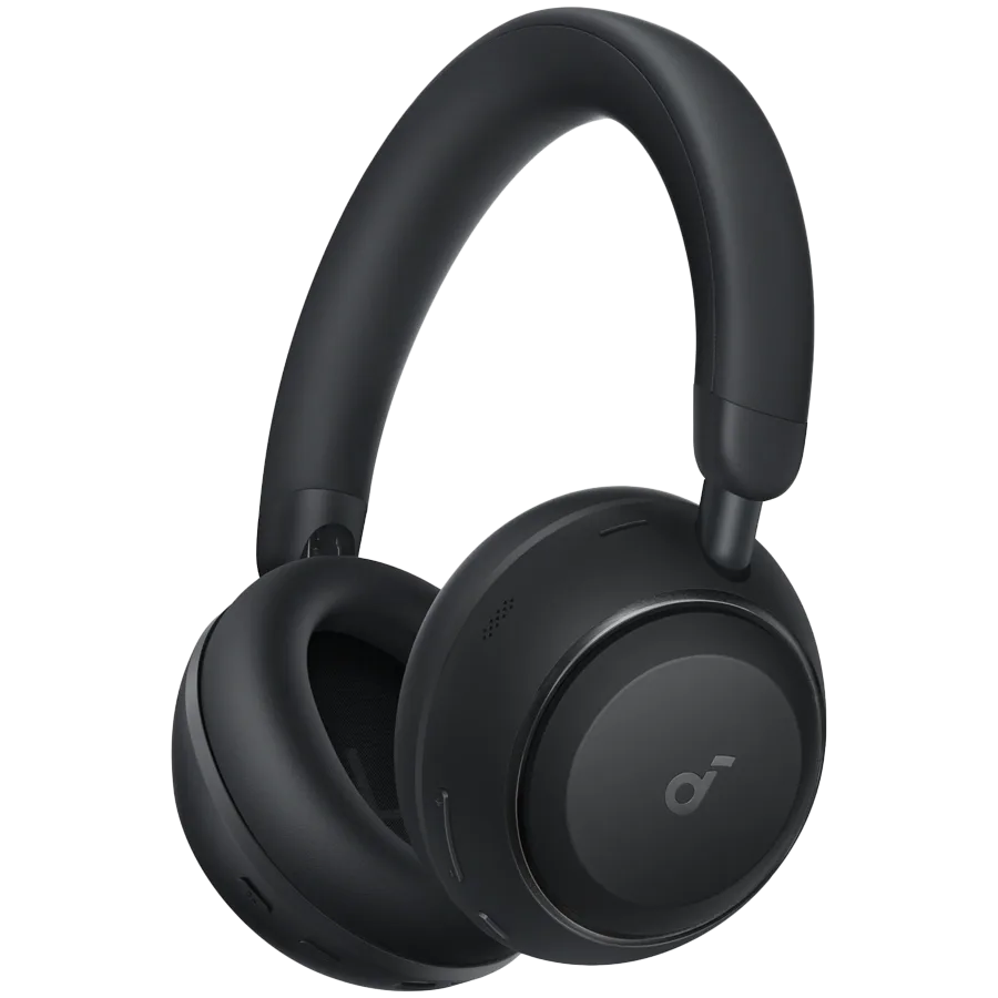 Anker, soundcore Space 2 Black, LDAC, Hi-Res Audio, 4-Stage Noise Cancelling System, ANC 3.0
