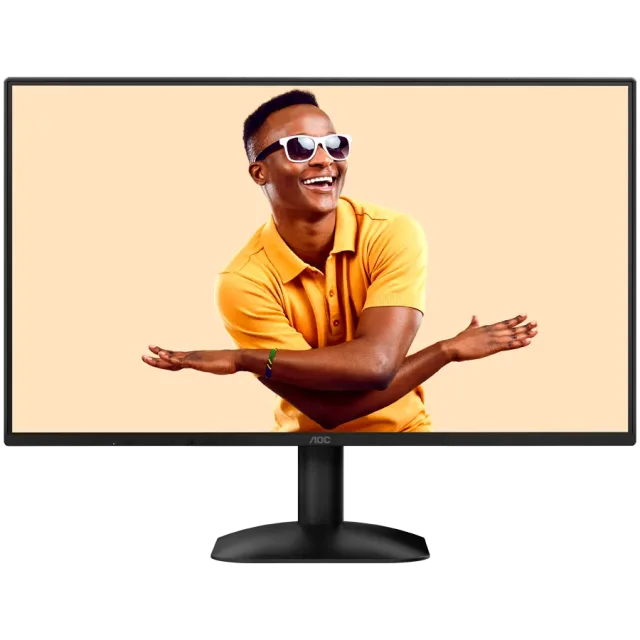 AOC Monitor 24B31H 23.8" IPS, 1920x1080, 120Hz, 1ms MPRT, 300 cd/m2, 1500:1, Adaptive Sync, VGA, HDMI, Tilt, Black, VESA, 3y