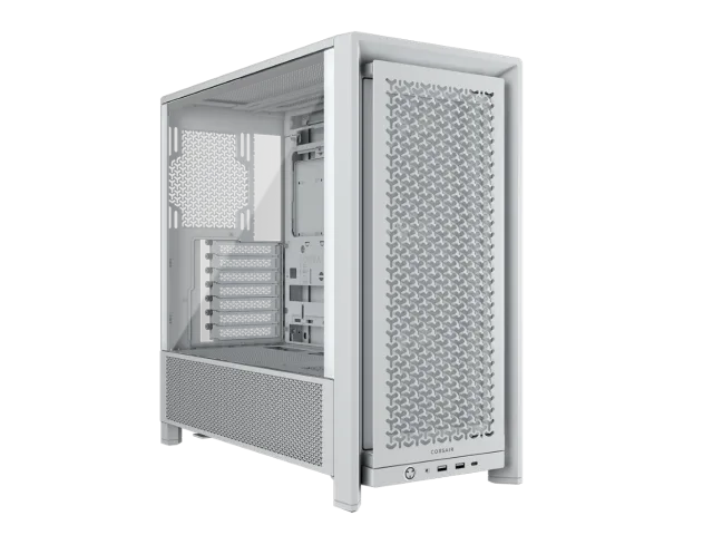 CORSAIR FRAME 4000D RS Case3xRS120 fans, 360mm radiator170mm cooler, 430mm GPU, ATX, White