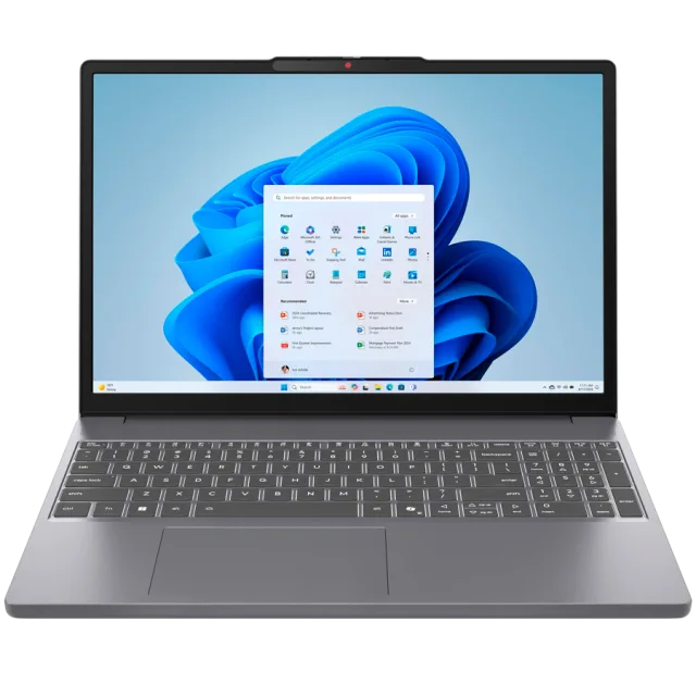 Lenovo IdeaPad Slim 3 15IRH10, 15.3" (1920x1200) AG 300nits, Intel Core i7-13620H (up to 4.9GHz), 16GB DDR5 4800MHz, 1TB SSD NVMe, 2x USB 3.2, 1x USB Type-C, HDMI, Luna Grey, 60Wh, No Os, 2Yr