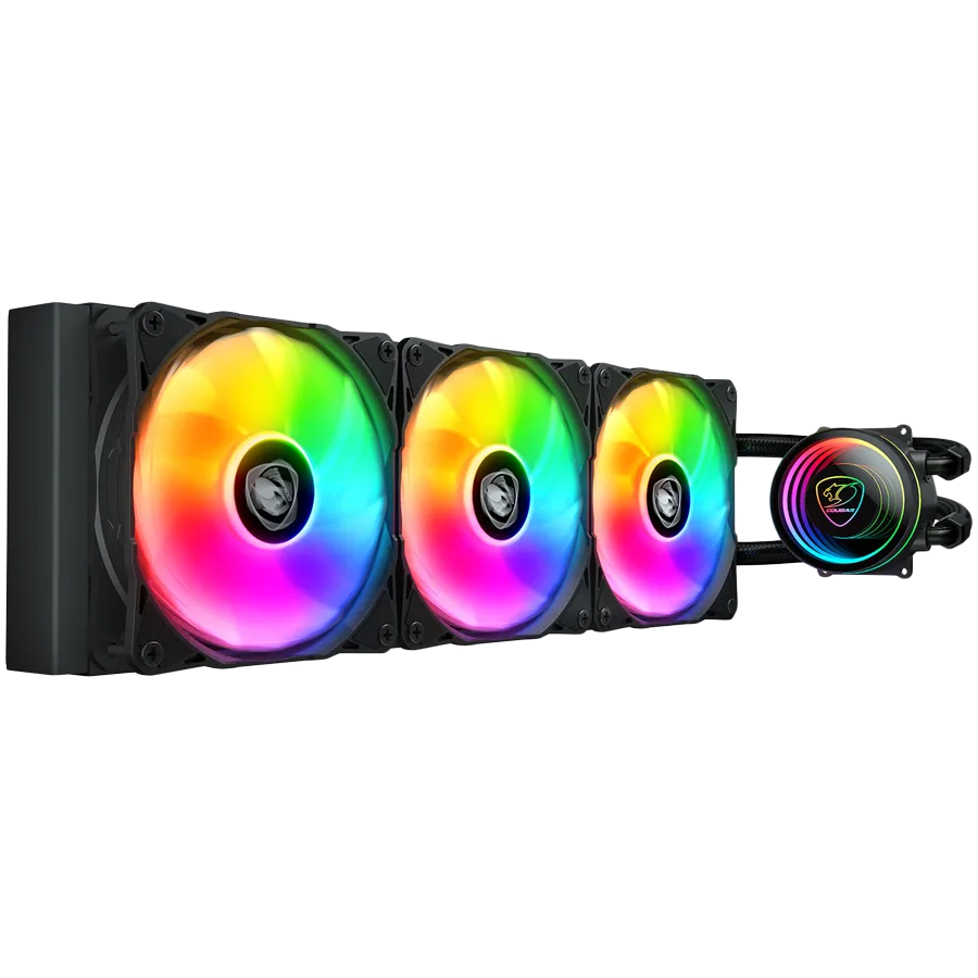 COUGAR POSEIDON ELITE ARGB 360 Black AiO Liquid Watercooling