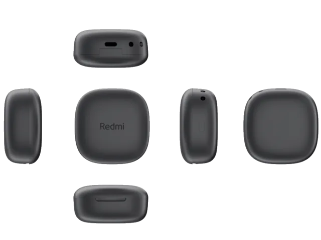 Redmi Buds 6 Play, crna trajanje baterije 36h Bluetooth 5.4