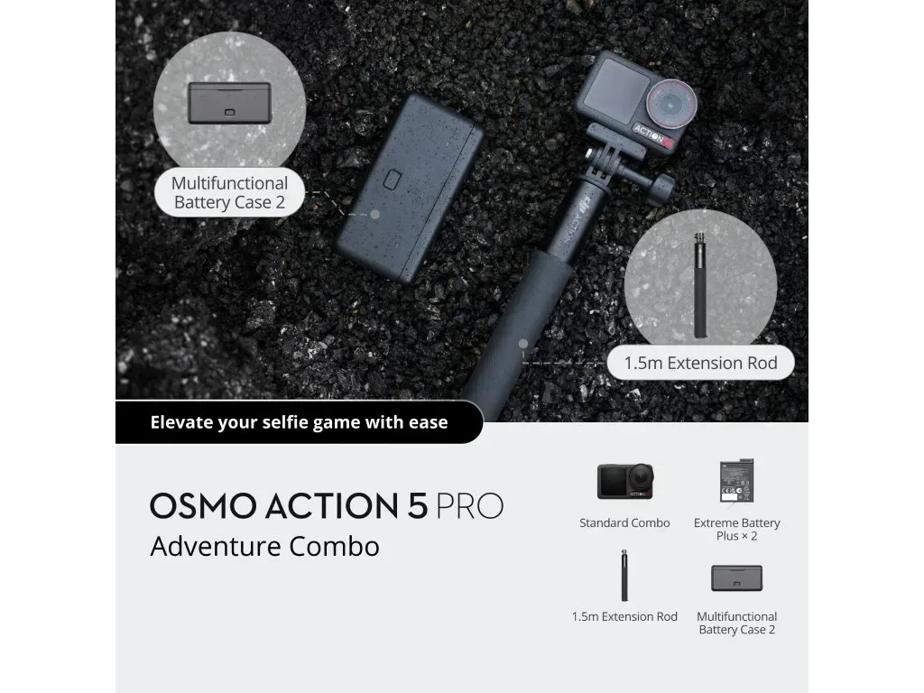 DJI Osmo Action 5 Pro Ad ComboNEW PRICE