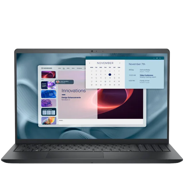 Dell Pro 15 Essential PV15250, 15.6" FHD (1920 x 1080), non-Touch, Intel Core i5-1334U (10C, up to 4.6GHz), 16GB DDR5 (1x16GB, 4400MT/s), M.2 512GB SSD, Intel UHD, Wi-Fi 6, BT, HDMI, 1xUSB-C 3.2, 1xUS