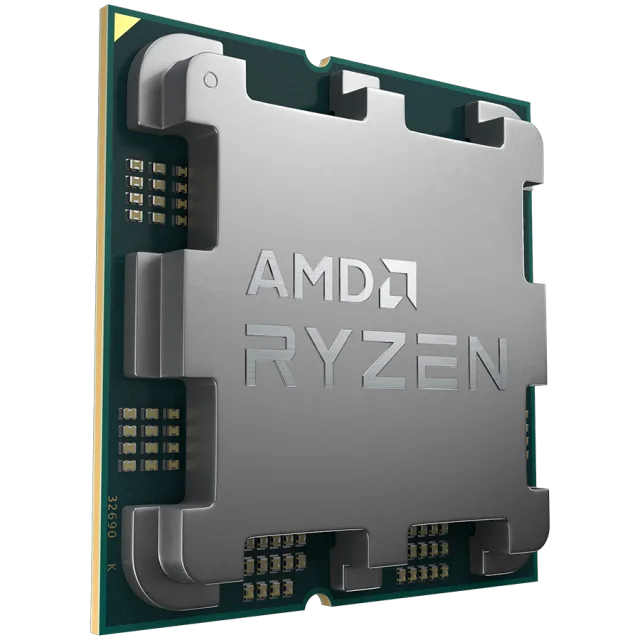 AMD CPU Desktop Ryzen 5 6C/12T 7600X (4.7/5.0GHz Boost,38MB,105W,AM5) tray, with Radeon Graphics