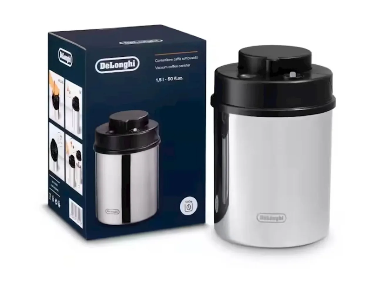 Kutija za kafu sa vakumom DeLonghi DLSC063