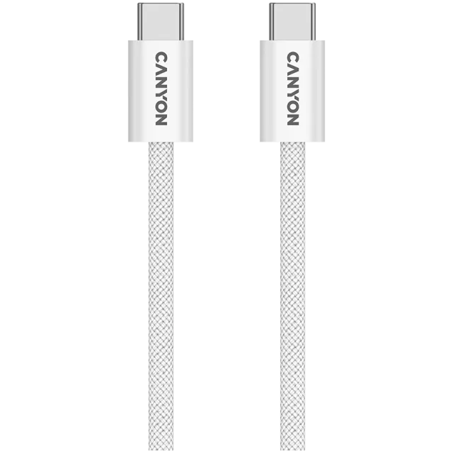 CANYON cable OnWire 60MG C-C 60W Magnet Braided 1m White