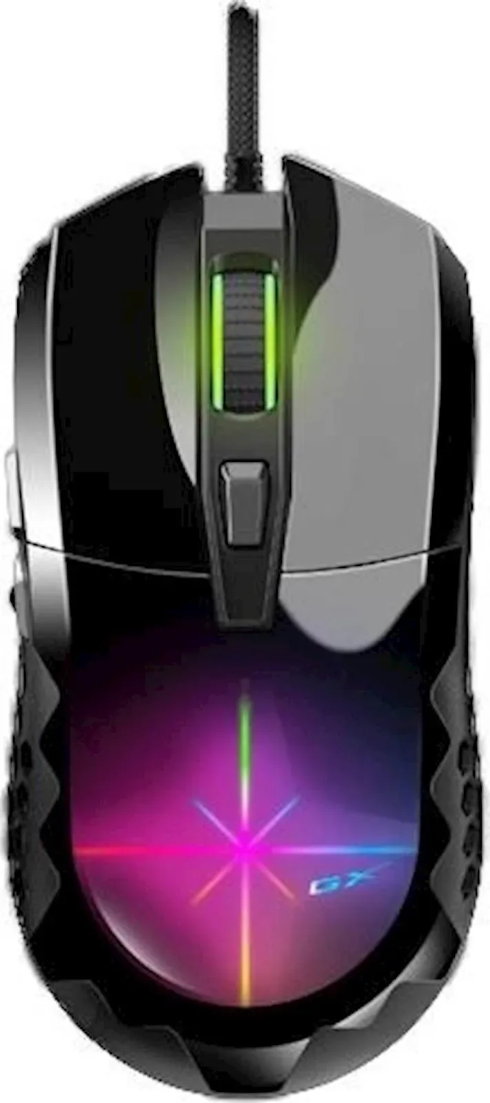 Genius M715 RBG optički miš , USB žičani, crni