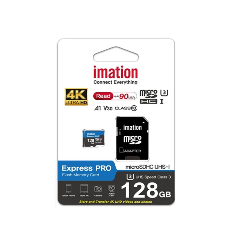 IMATION microSD 128GB U1 Class10 + adapter
