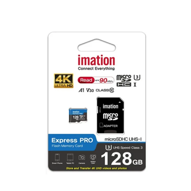 IMATION microSD 128GB U1 Class10 + adapter