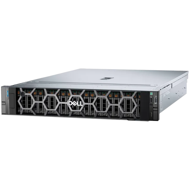 DELL EMC PowerEdge R760xs, 12x3.5", Intel Xeon Silver 4510, 32GB RDIMM 6400MT/s, 1x2.4TB SAS 10K, PERC H755, iDRAC9 Enterprise, Dual RPS 700W Titanium, TPM 2.0 V6, BCM 5720 DP 1Gb LOM + BCM 5719 Quad