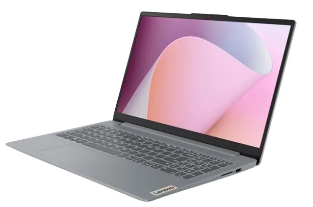 LENOVO IdeaPad Slim 3 15AMN8 15.6" FHD IPS, AMD Ryzen 5 7520U, 16GB LPDDR5, 512GB SSD, 2x USB-A 3.2, 1x USB-C, HDMI, SCR, WiFi 6, BT5.2, 47Wh, No OS, Arctic Grey, 2Yr