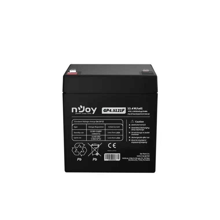 NJOY baterija 12V 4.5Ah GP4.5121F F1/T1
