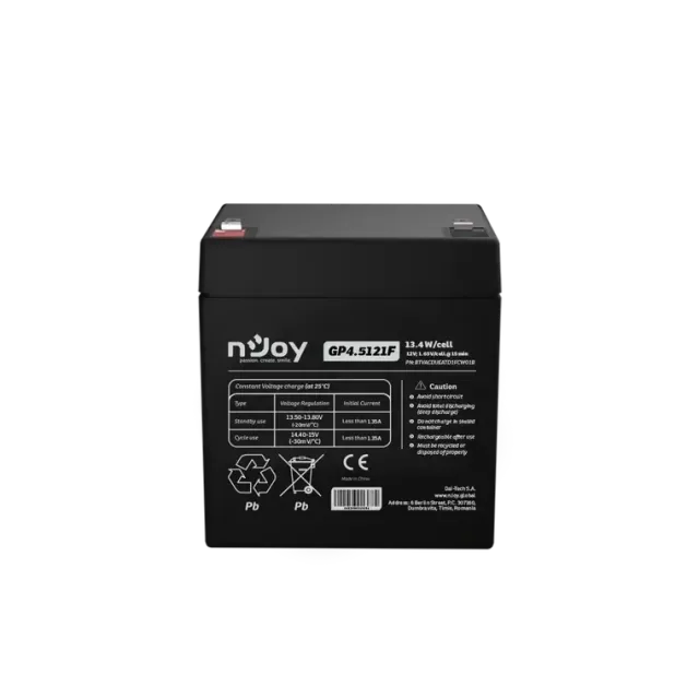 NJOY baterija 12V 4.5Ah GP4.5121F F1/T1