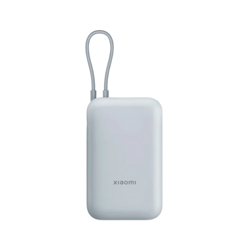 Power Bank Xiaomi 10000 mAh 22.5W (integrisan kabal) Ice Blue