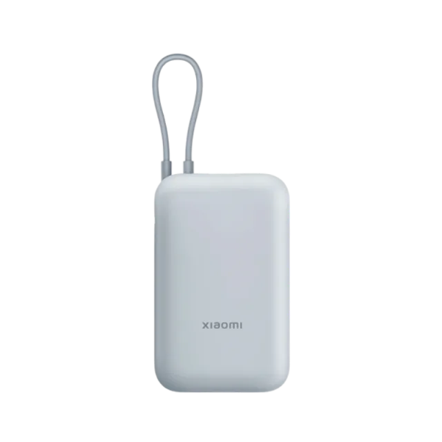Power Bank Xiaomi 10000 mAh 22.5W (integrisan kabal) Ice Blue
