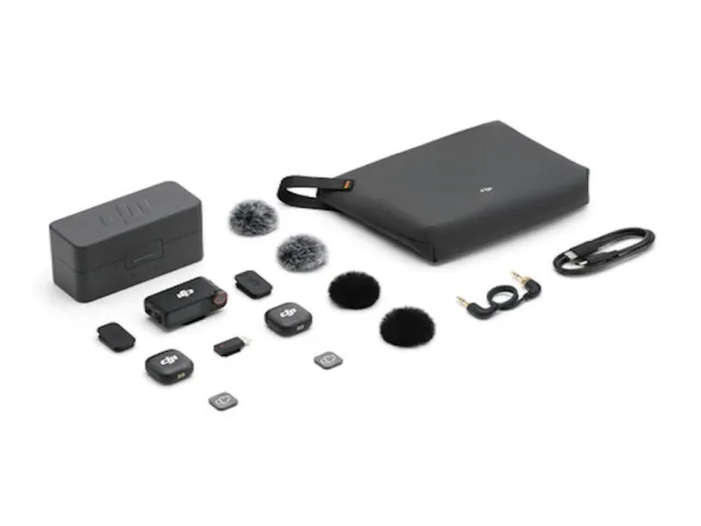 DJI Mic 3 (2TX+1RX+CC)mikrofon, prenos zvuka do 250m5.5h snimanja,48kHz 24 zvuk,OLED zaslon