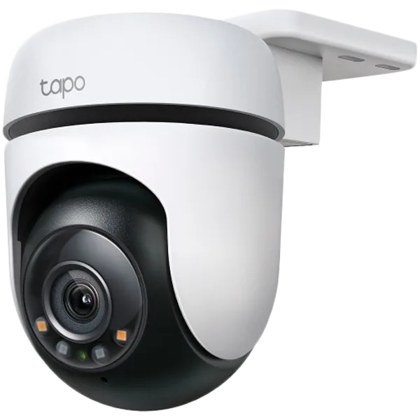 TP-Link Tapo C510W Outdoor Pan/Tilt Security Wi-Fi Camera, 2K (2304x1296),2.4 GHz,Horizontal 360º, Pan/Tilt, Color Night Vision (up to 30m), Smart Detection and Notifications(motion, people),Sound and