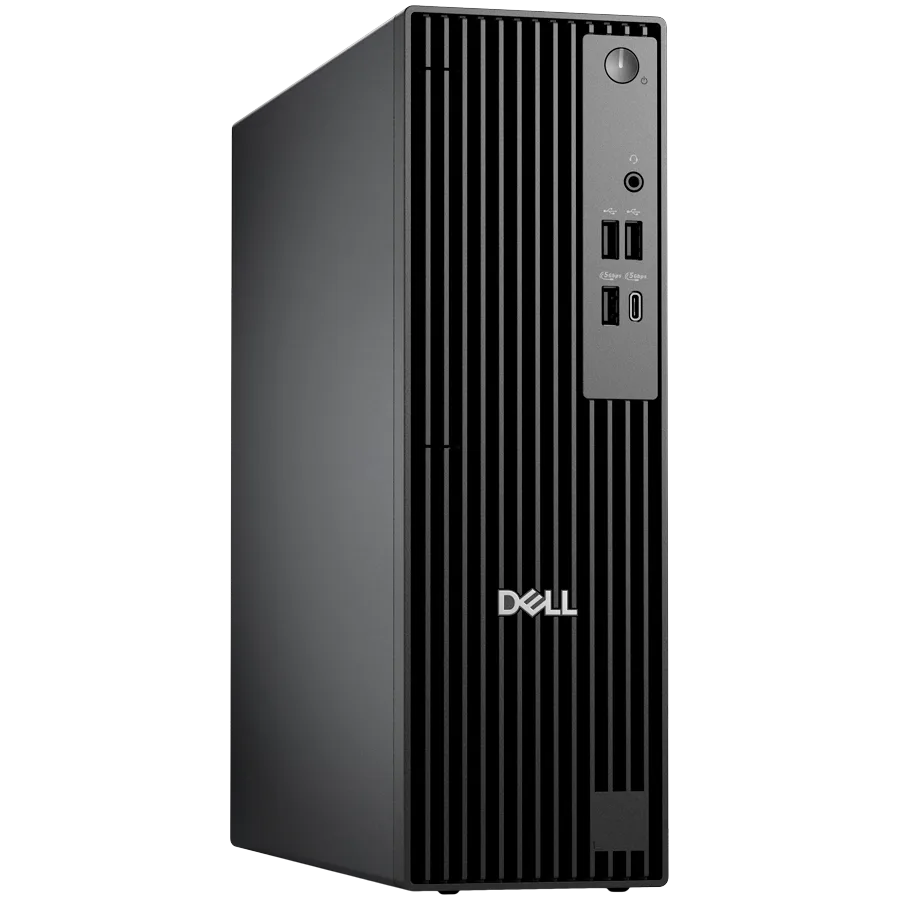 Dell Pro Slim QCS1250, 180W, Intel Core Ultra 5 235 (13 TOPS NPU, 14Cores up to 5.0GHz), 1x16GB 5600MT/s DDR5, 512GB SSD, Integrated Graphics, Wi-Fi + BT, Mouse/Kyb, Ubuntu, 3Y PS NBD