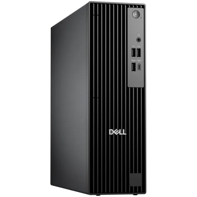 Dell Pro Slim QCS1250, 180W, Intel Core Ultra 5 235 (13 TOPS NPU, 14Cores up to 5.0GHz), 1x16GB 5600MT/s DDR5, 512GB SSD, Integrated Graphics, Wi-Fi + BT, Mouse/Kyb, Ubuntu, 3Y PS NBD