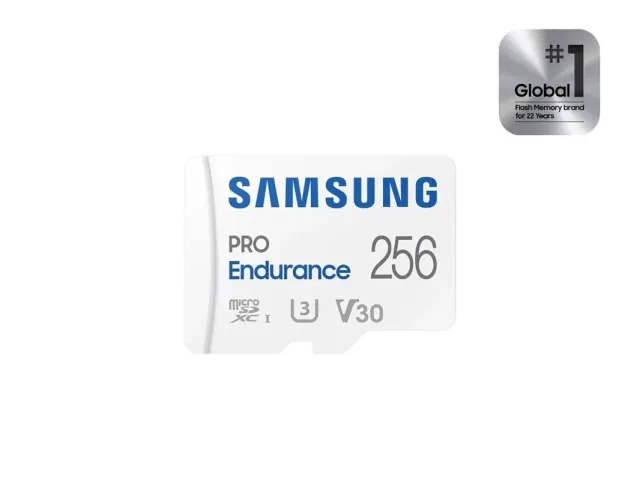 Samsung Micro SD 256GB PROEndurance;sa adapterom100MB/s Read,40MB/s Write