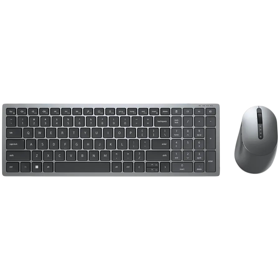 Dell Wireless Keyboard and Mouse KM7120W, Black, Adriatic (QWERTZ)