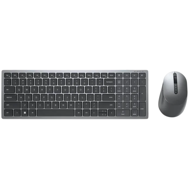 Dell Wireless Keyboard and Mouse KM7120W, Black, Adriatic (QWERTZ)