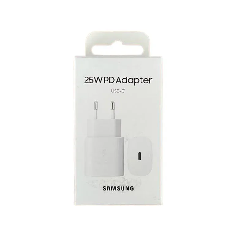 Kucni punjac Samsung Original 25W Fast Type-C Bijeli Adapter TA800